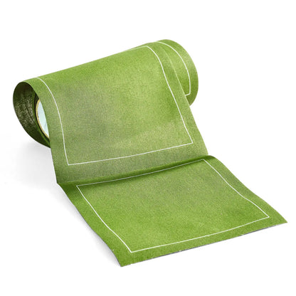 Cotton Cocktail Napkin Roll: Olive (Warm Green)