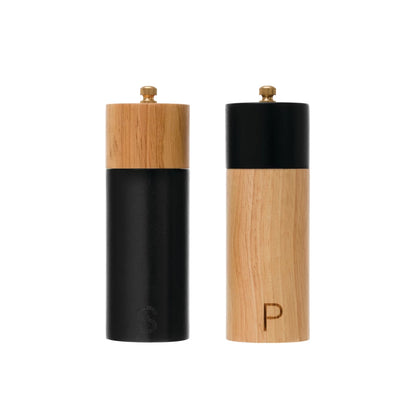 Rubberwood Salt & Pepper Mills