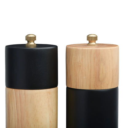 Rubberwood Salt & Pepper Mills