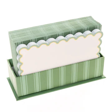 Cottage Stripe Flat Notes