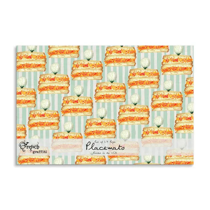 Pimento Cheese Sandwich Paper Placemats