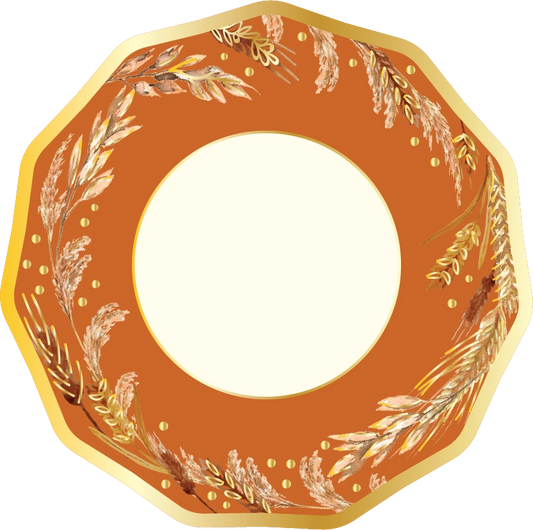 Harvest Wheat Dinner Plate