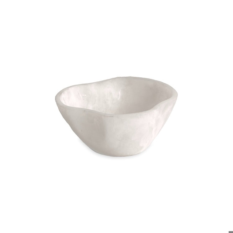 Sorbet Mini Wavy Round Bowl Coconut