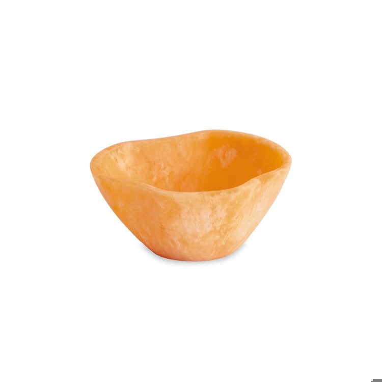 Sorbet Mini Wavy Round Bowl Tangerine