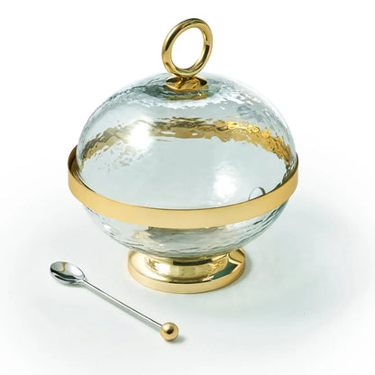 Sphere Stainless Honey Jar