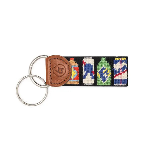 Needlepoint Keychain Assorted Styles