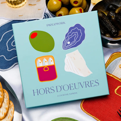 H'ors D'oeuvres Cocktai Napkins S/4
