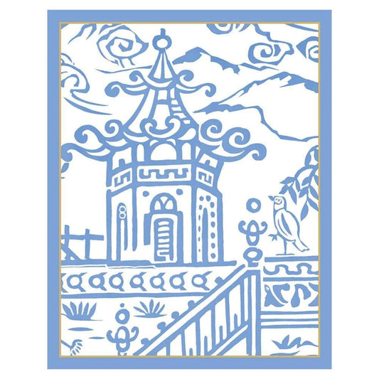 Bridge Tallies Pagoda Toile