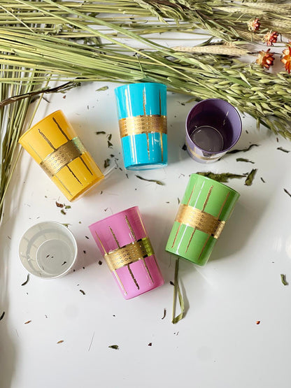Moroccan Tea Glasses Cordes