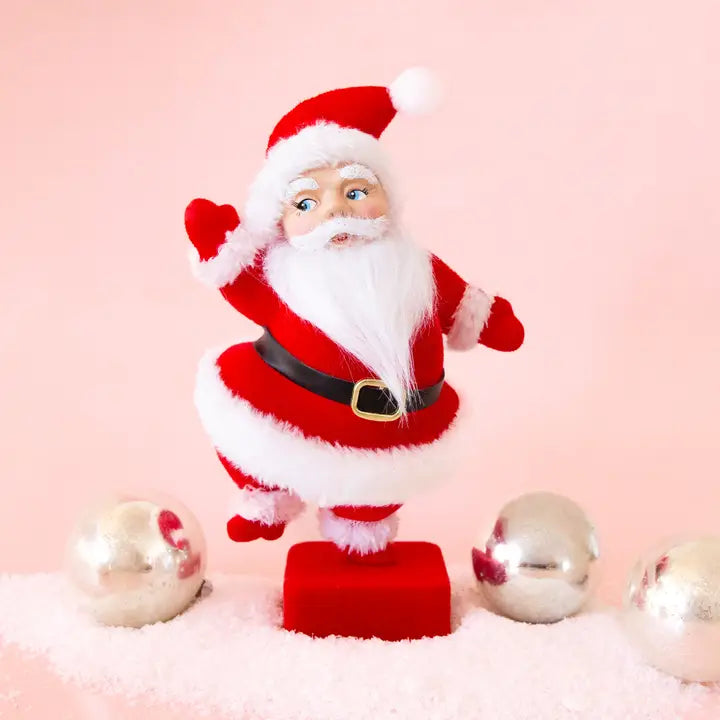 Retro Dancing Christmas Santa