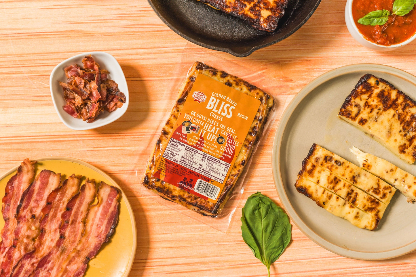 Bacon Golden Baked Bliss Cheese