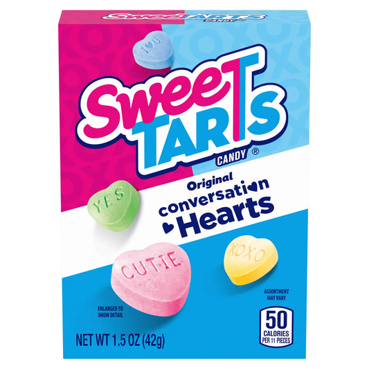 SweeTARTS Conversation Heart Boxes
