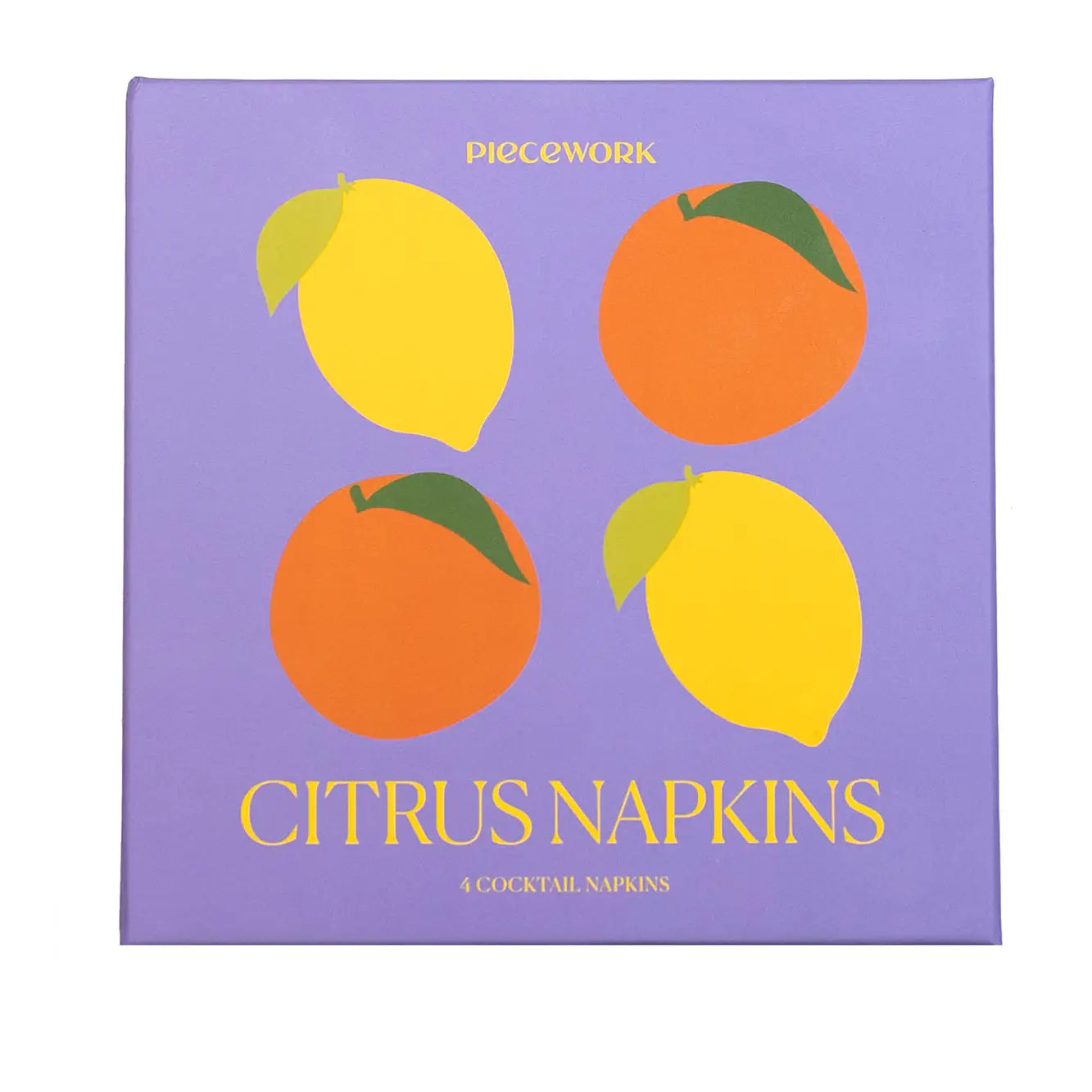 Citrus Cocktail Napkins S/4