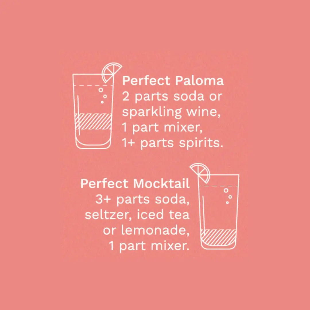 Paloma Mixer - Grapefruit & Lime