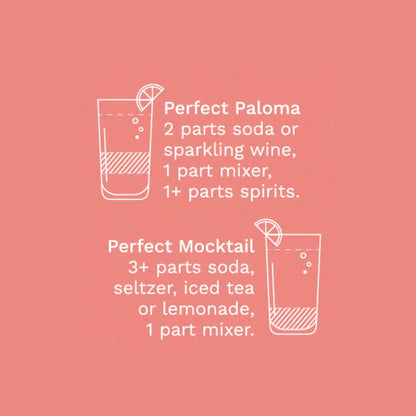 Paloma Mixer - Grapefruit & Lime