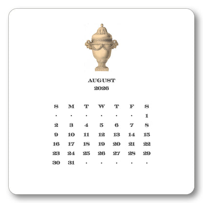 2026 Gardener's Calendar with Easel