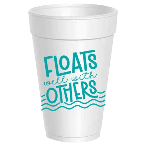 Floats Well with Others Cups