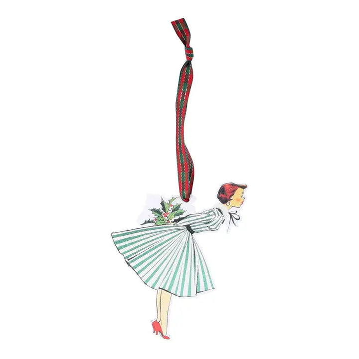 Kissing Woman Ornament
