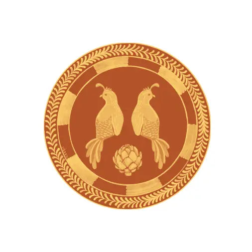 Josephine Quail Dessert Plates