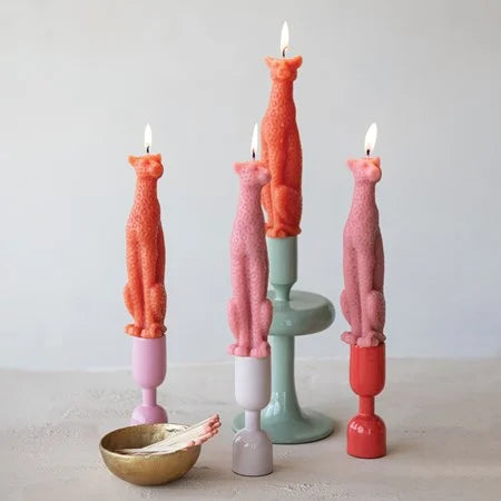 Leopard Shaped Taper Candles
