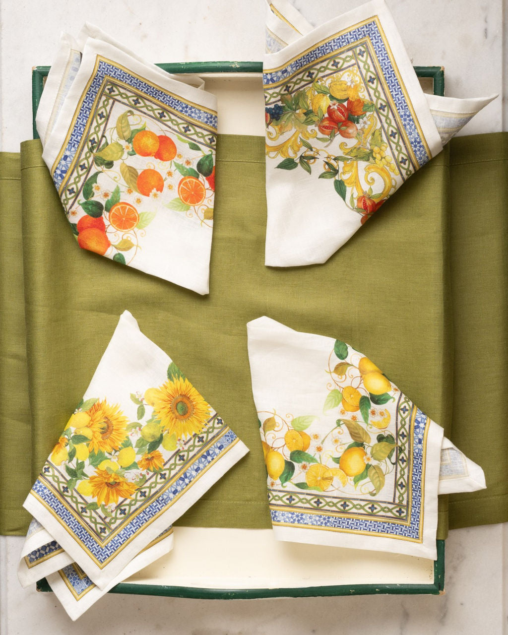 Amalfi Linen Dinner Napkins S/4