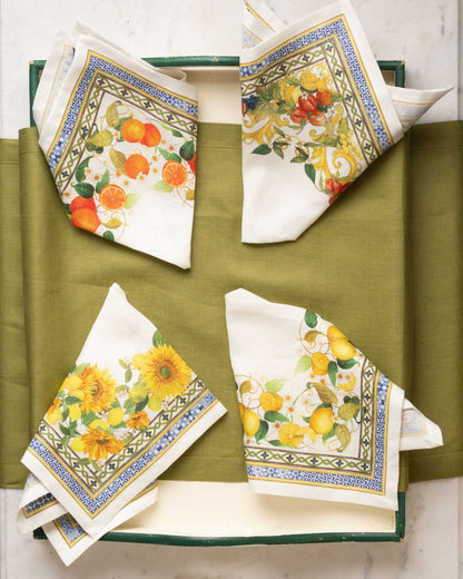 Amalfi Linen Dinner Napkins S/4