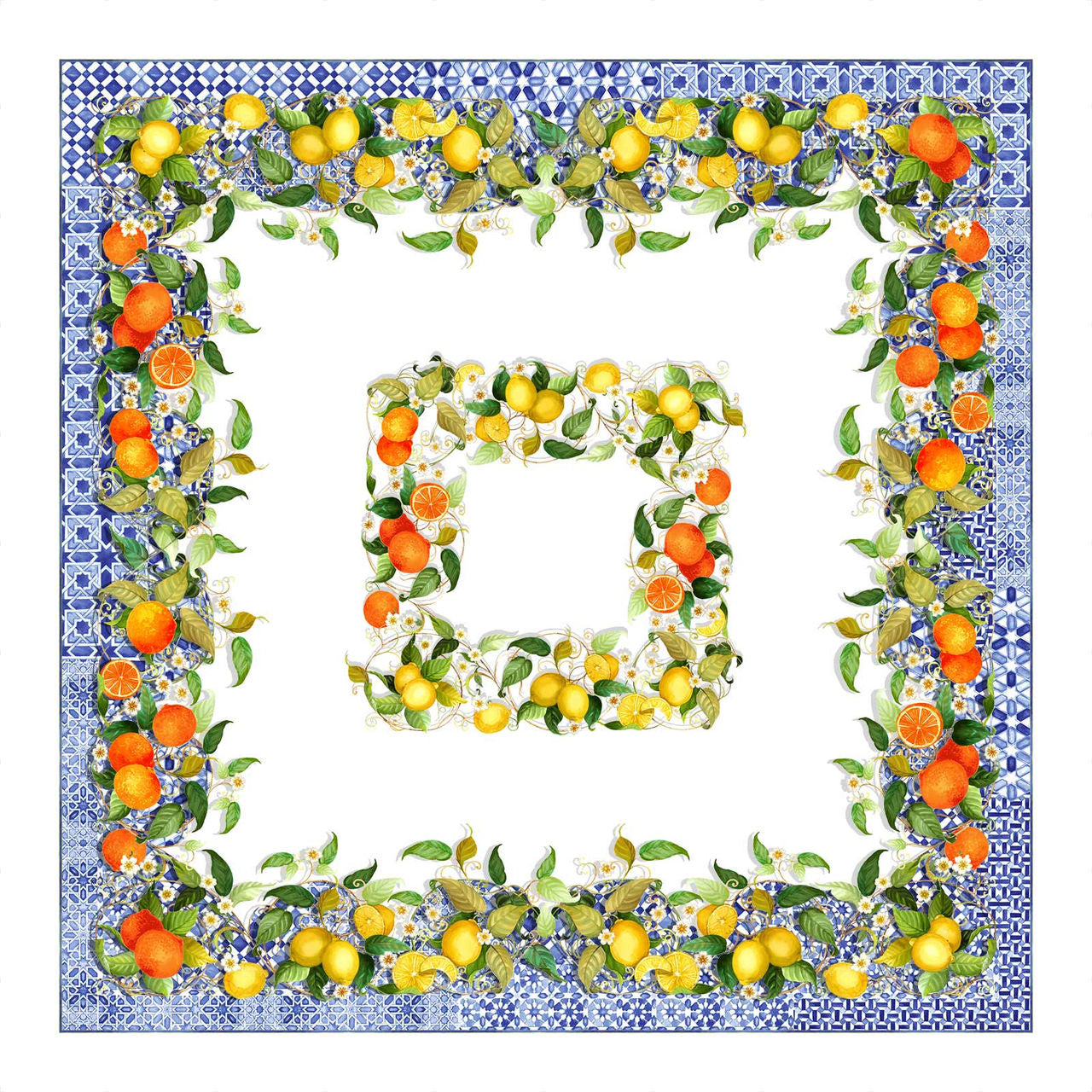 Sevillana Linen Tablecloth 67" x 67"