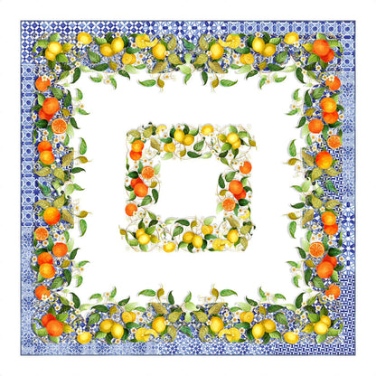 Sevillana Linen Tablecloth 67" x 67"