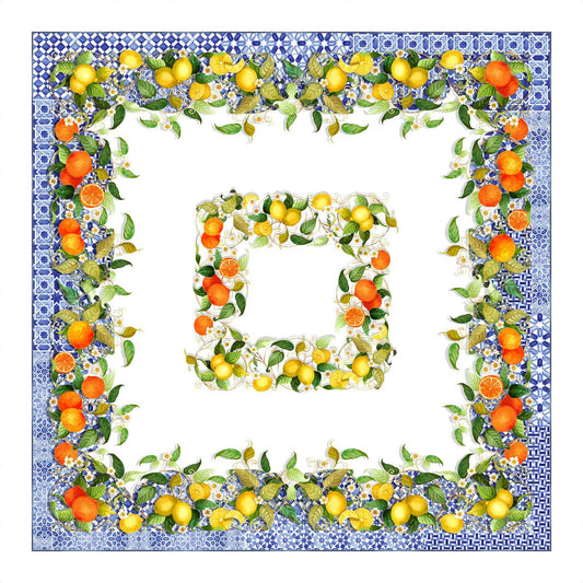 Sevillana Linen Tablecloth 67" x 67"