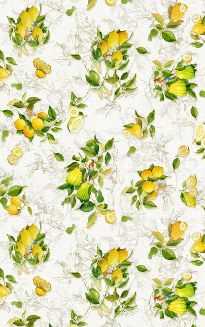 Limoncello Linen Tablecloth 67" x 122"