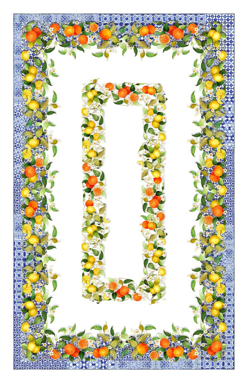 Sevillana Linen Tablecloth 67" x 142"