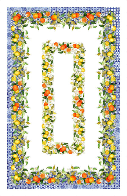 Sevillana Linen Tablecloth 67" x 142"