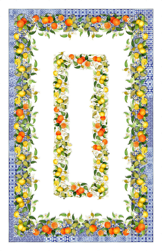 Sevillana Linen Tablecloth 67" x 142"