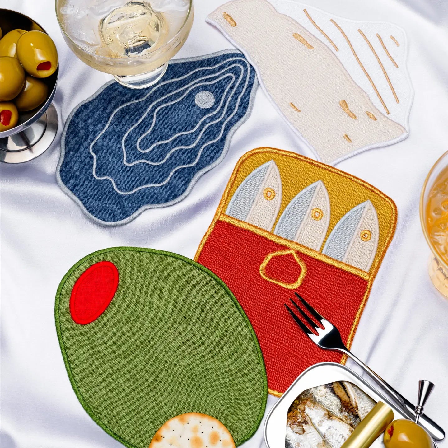 H'ors D'oeuvres Cocktai Napkins S/4