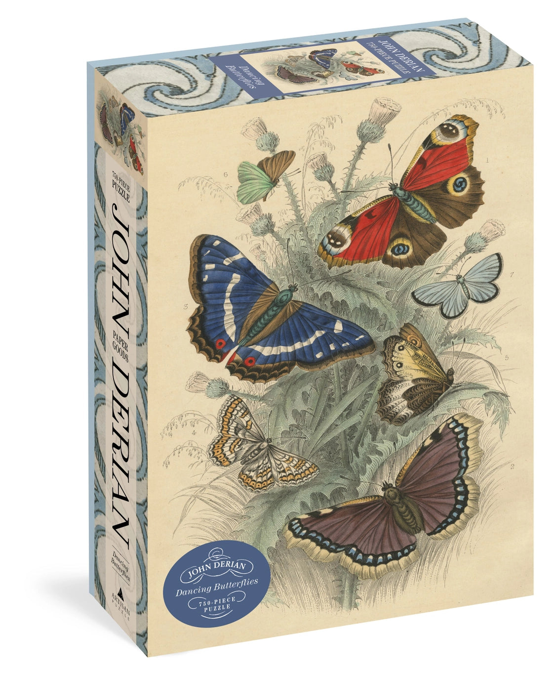 John Derian Dancing Butterflies Puzzle