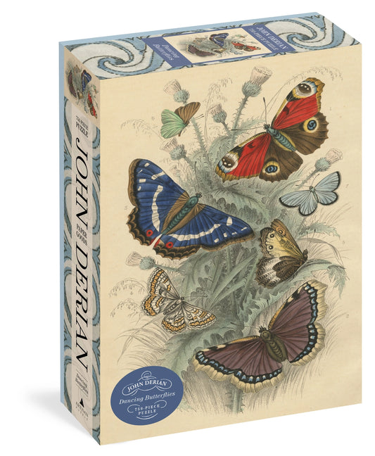 John Derian Dancing Butterflies Puzzle