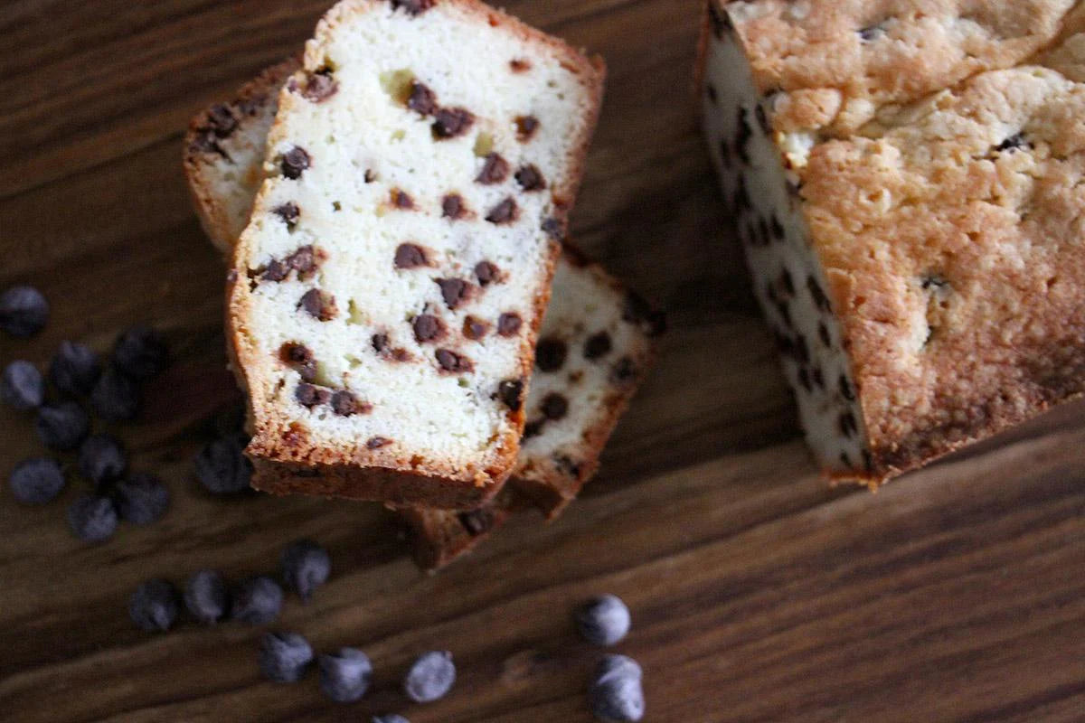 St Rita's Chocolate Chip Cream Cheese Pound Loaf