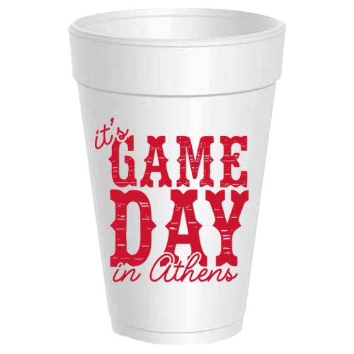 Georgia Game Day Cups