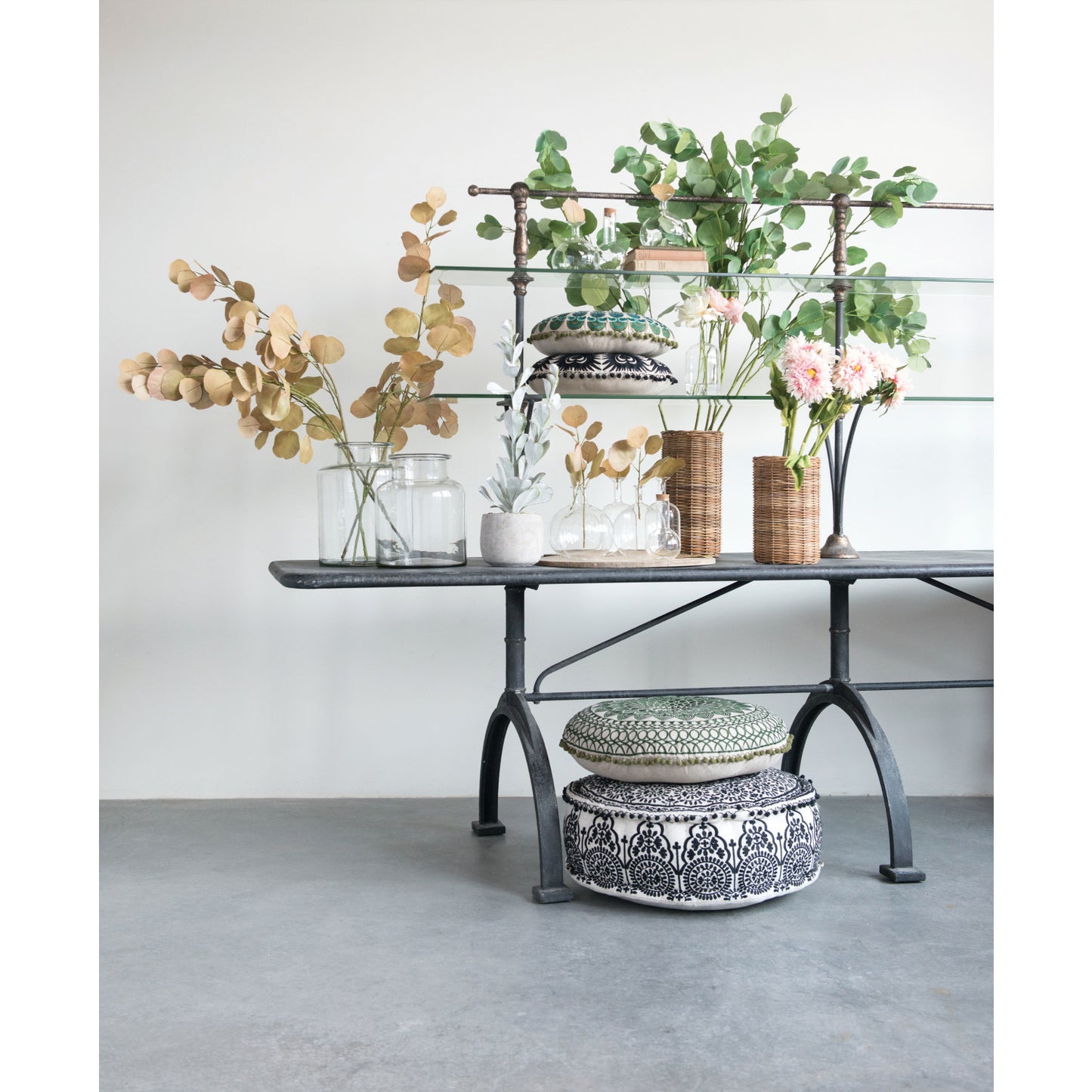Distressed Vintage Reproduction Bakery Table