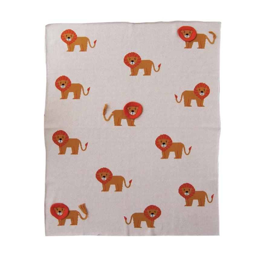 Baby Blanket with Lions