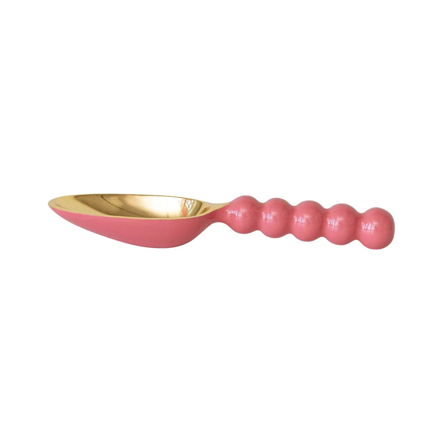 Aluminum Scoop - Pink and Gold