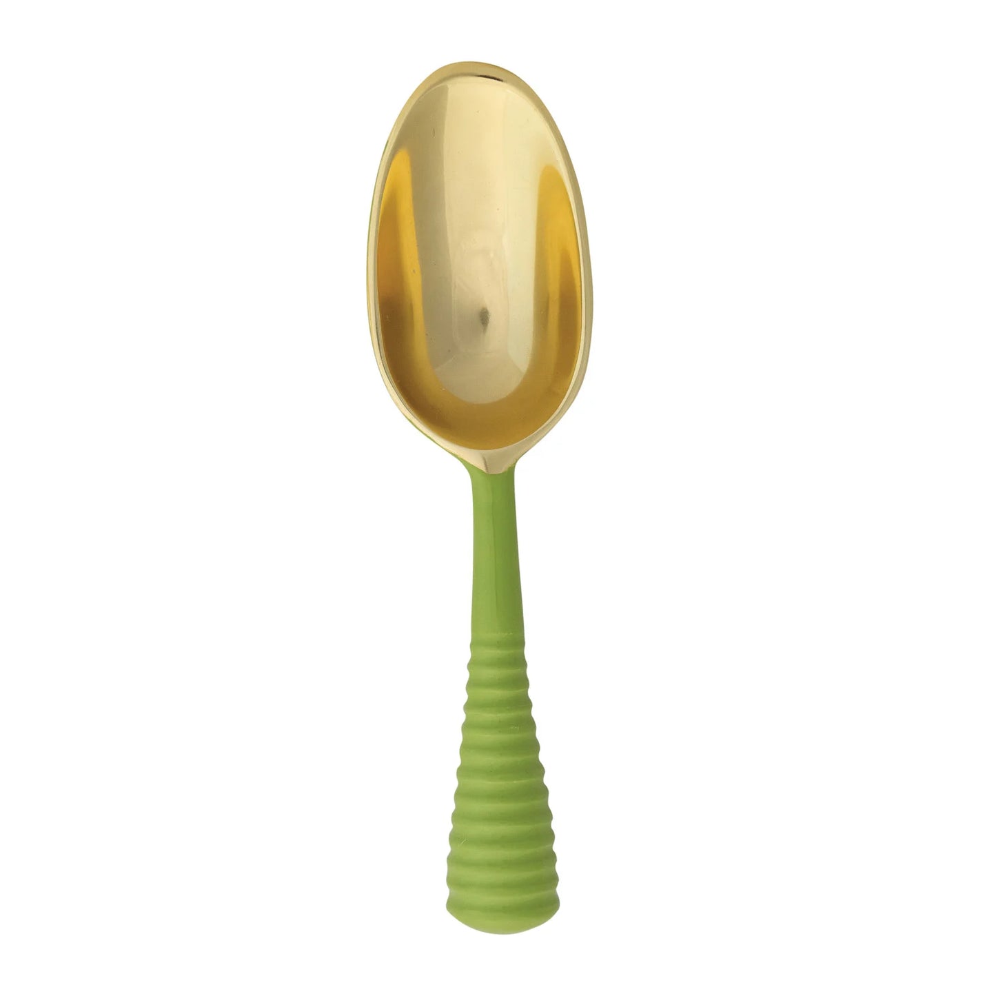Aluminum Ice Scoop Green/Gold