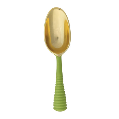 Aluminum Ice Scoop Green/Gold
