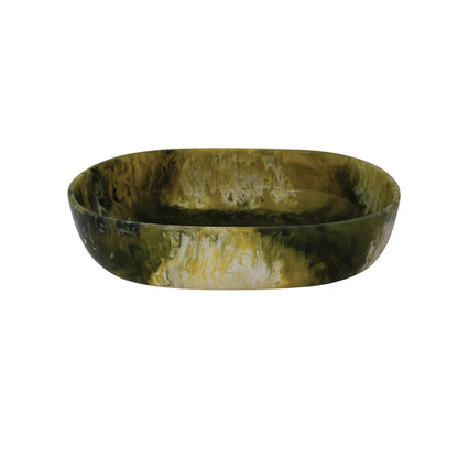 Resin Bowl - Green