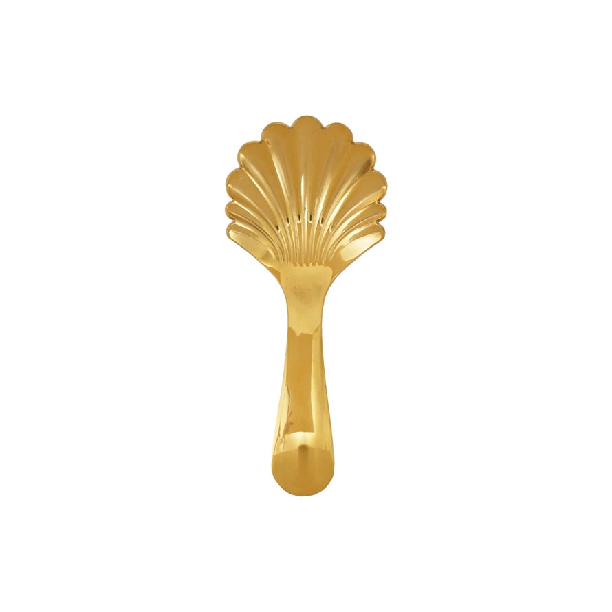 Brass Shell Shaped Spoon