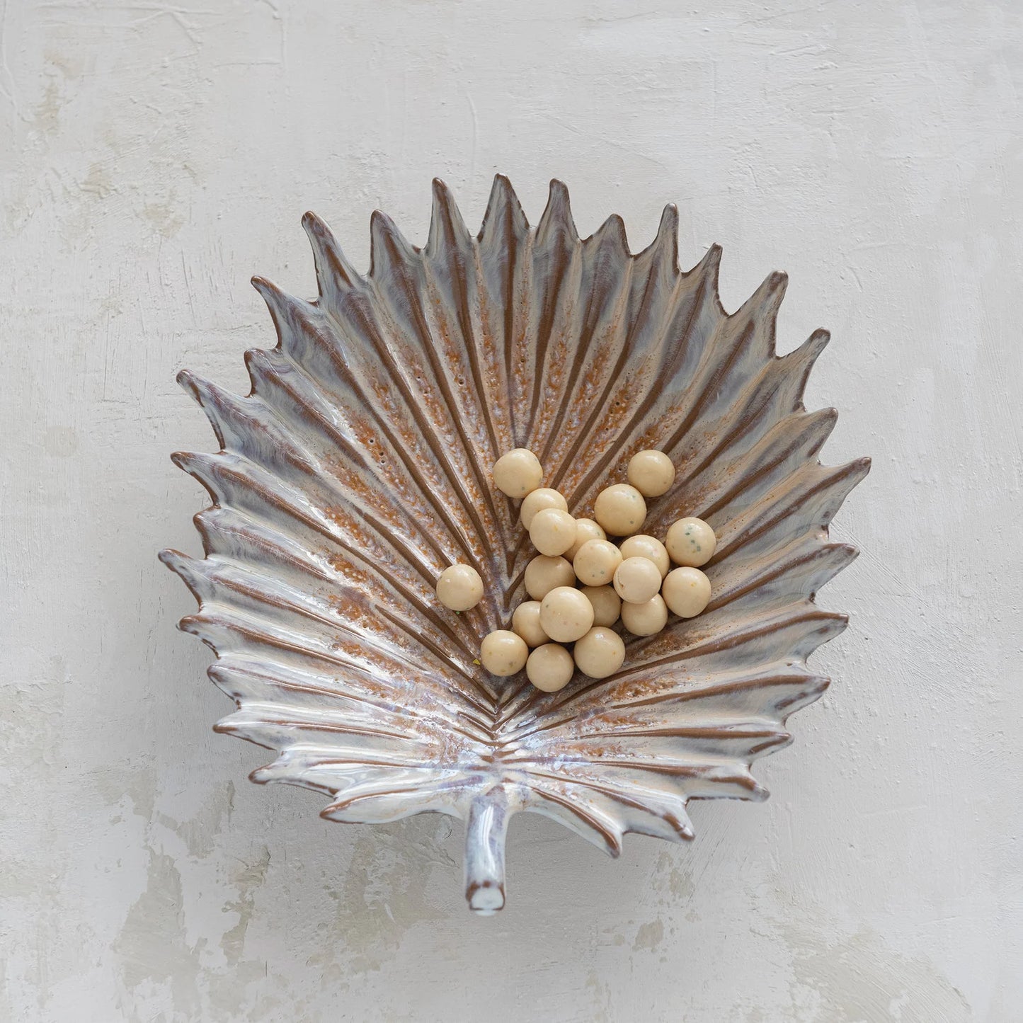 Palm Frond Bowl