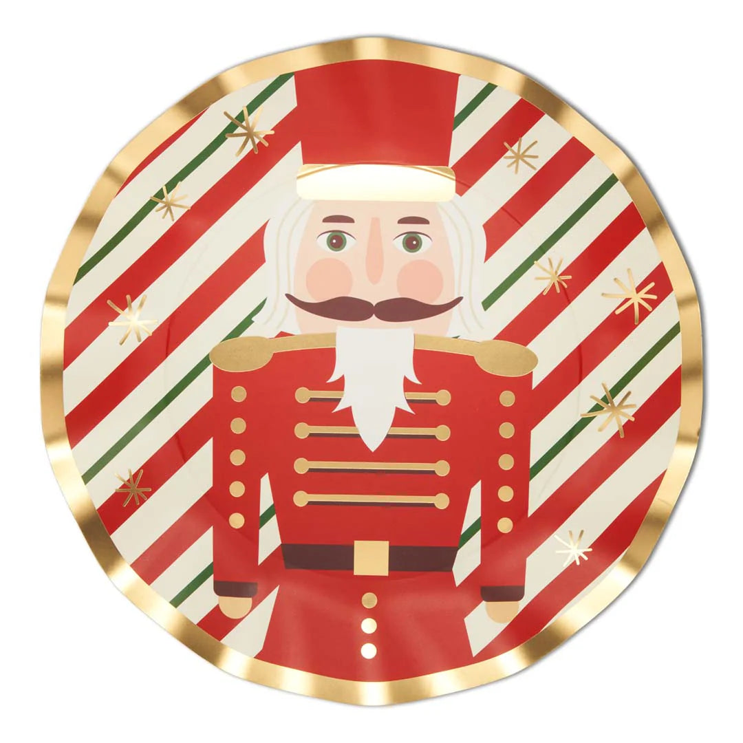 Nutcracker Christmas Dinner Plate