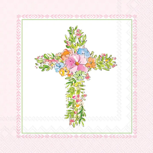 Easter Cross Cocktail Napkins