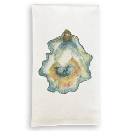 Watercolor Oyster Kitchen Towel