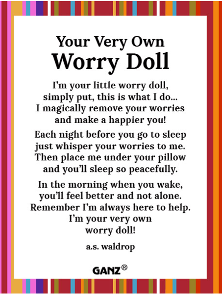 Your Very Own Worry Doll Charm